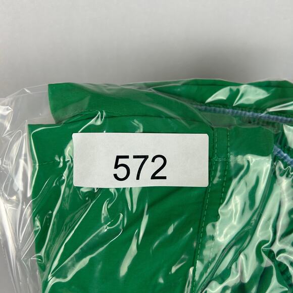 Polo Ralph Lauren Green Swim Trunks Nylon Elastic Tie Waist Vintage Men's Size M - Picture 9 of 9